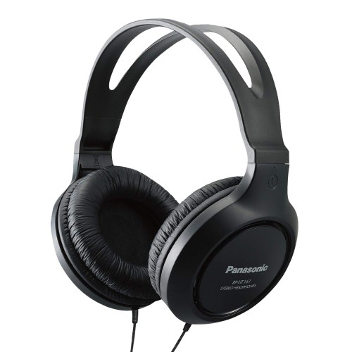 Panasonic Full Size Over Ear Wired Long Cord Headphones The